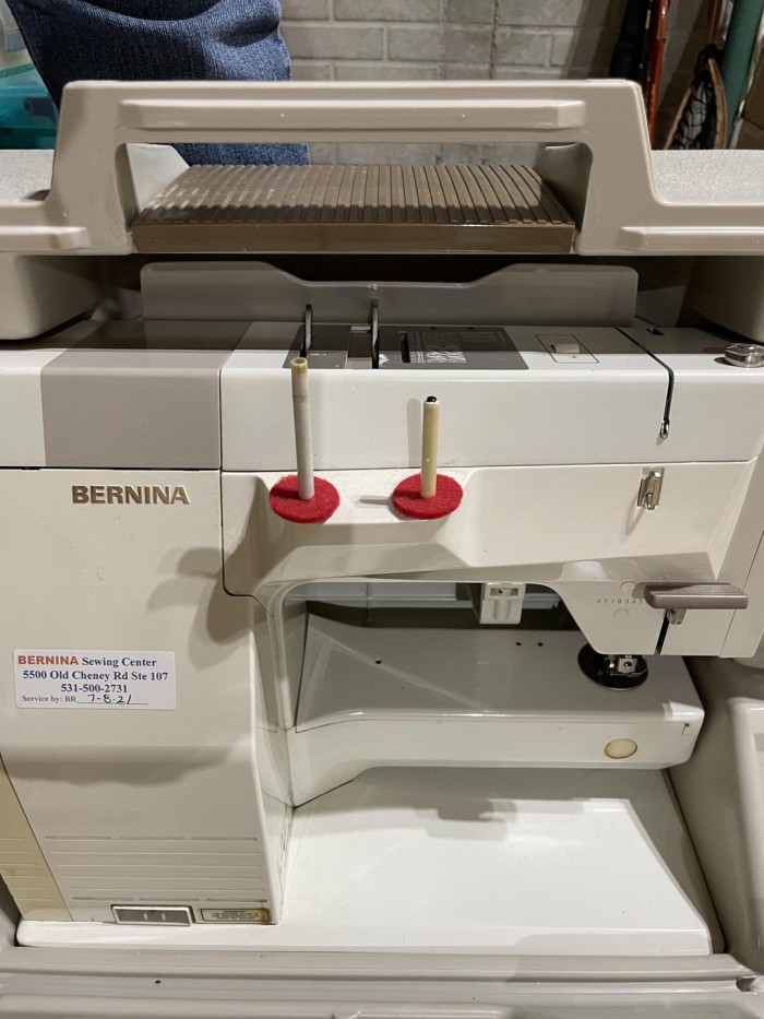 281. Bernina Sewing Machine + Sewing Notions - Image 12