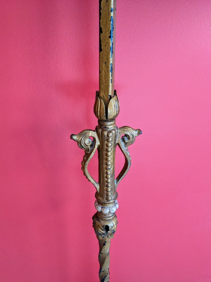 23. 58" Antique Floor Lamp - Image 4