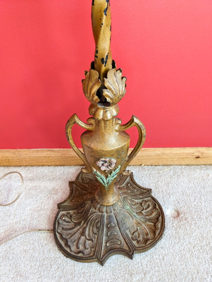 23. 58" Antique Floor Lamp - Image 5