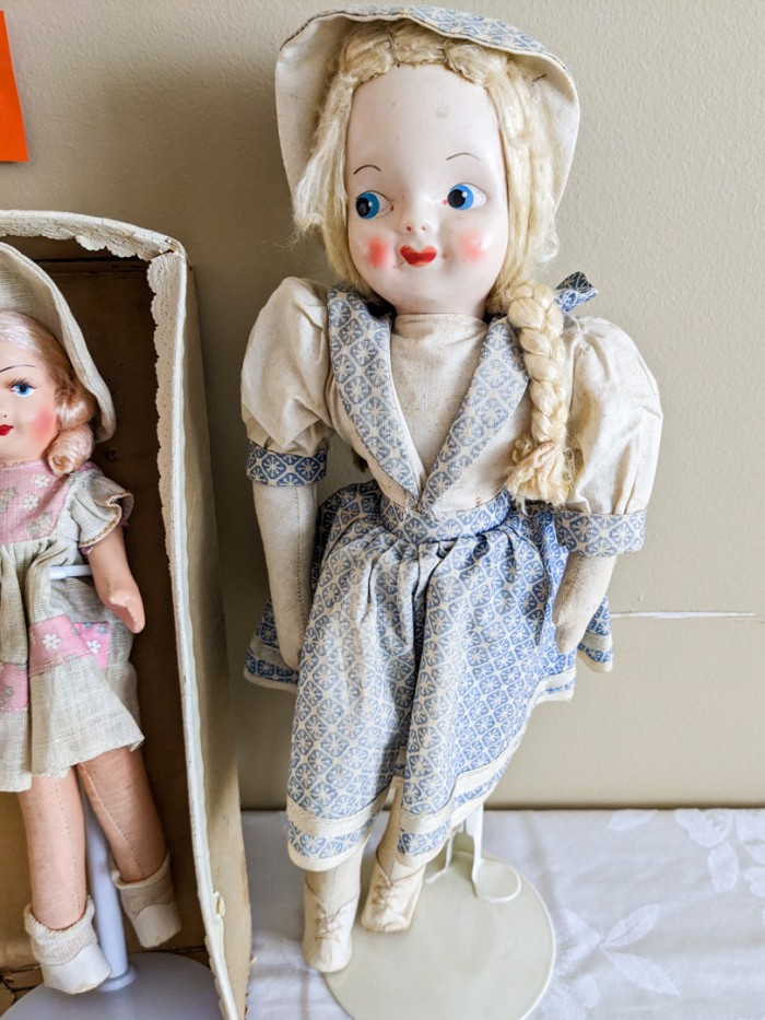 39. (2) Antique Dolls - Image 5