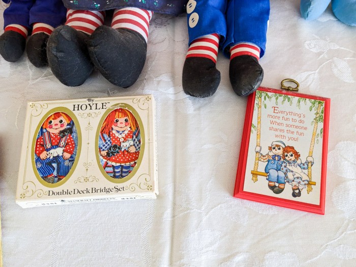 40. Raggedy Ann Dolls, Books + Collectibles - Image 5