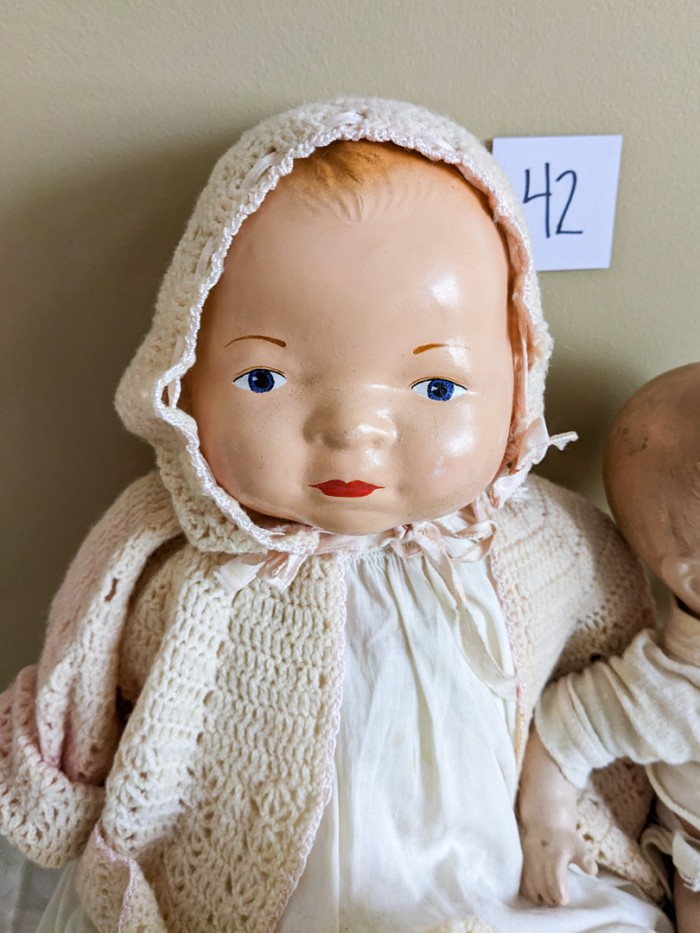 42. (2) Antique Dolls - Image 2