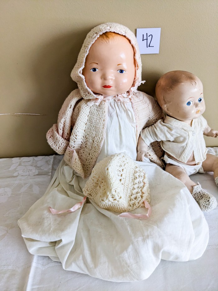 42. (2) Antique Dolls - Image 5