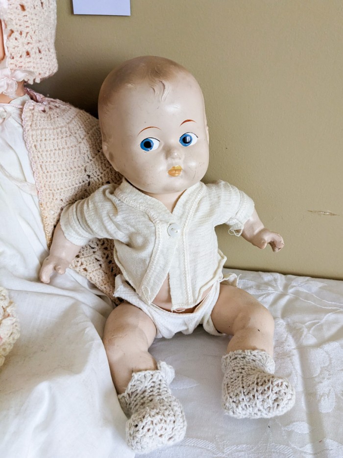 42. (2) Antique Dolls - Image 3