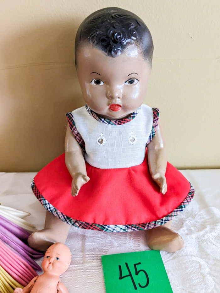 44. (11) Vintage Dolls - Image 4