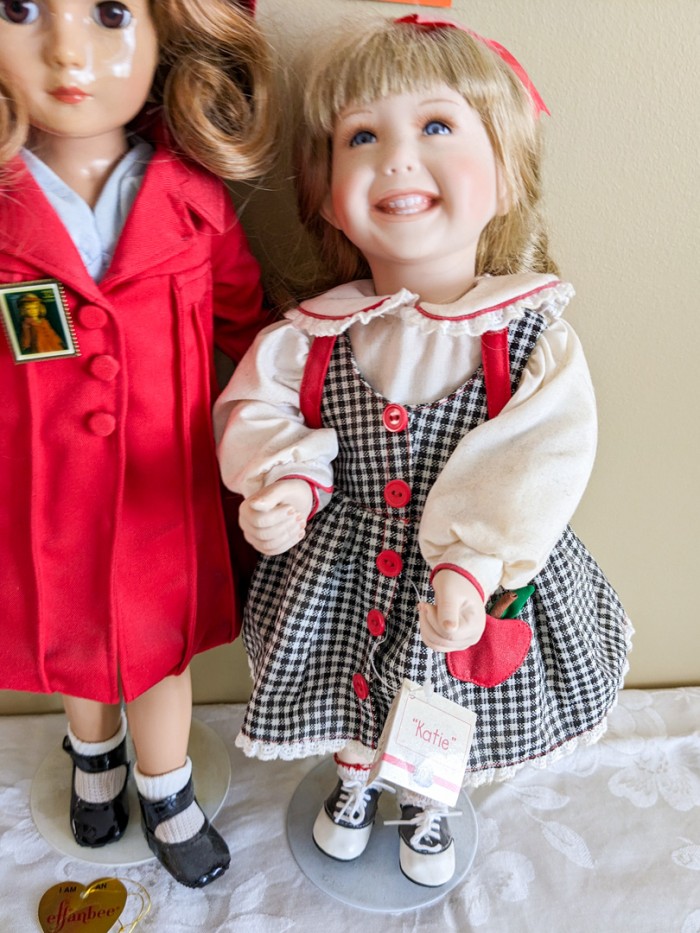 46. 21" Effanbee Doll + 17" Ashton Drake Doll - Image 2