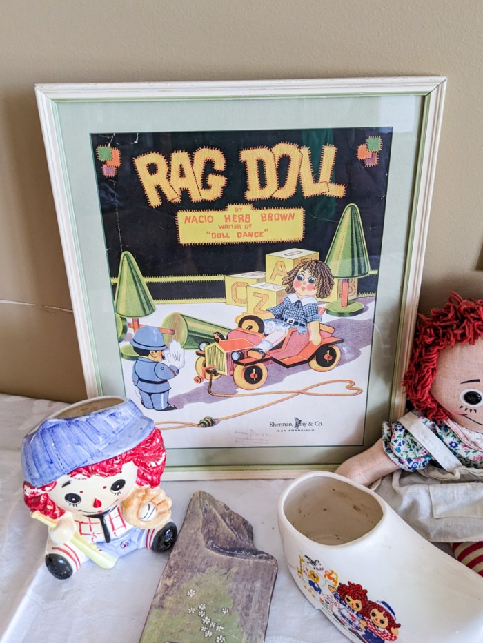 64. Raggedy Ann Dolls, Books, Art + Collectibles - Image 2