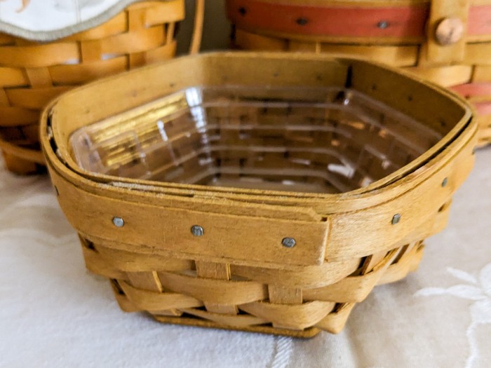 68. (3) Longaberger Baskets - Image 9