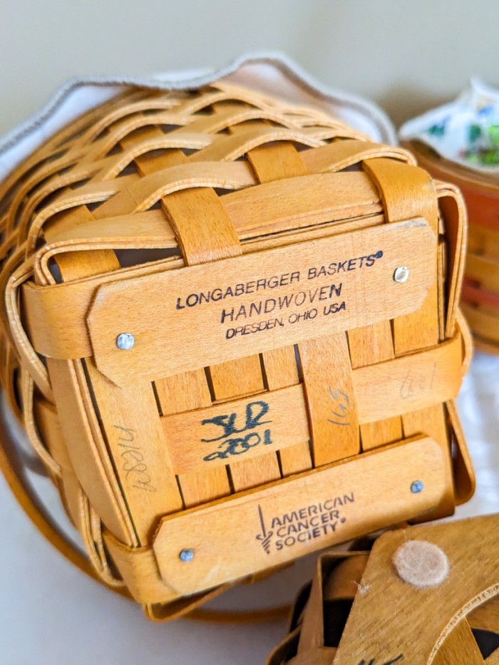 68. (3) Longaberger Baskets - Image 6