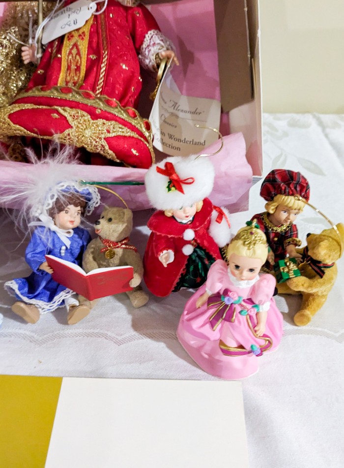 191. Madame Alexander Dolls + Ornaments - Image 6