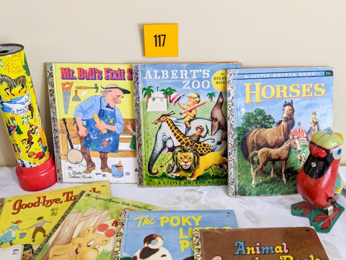 117. (10) Golden Books + Vintage Toys - Image 2