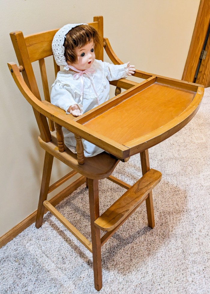 127. Highchair w/ Doll - Image 2