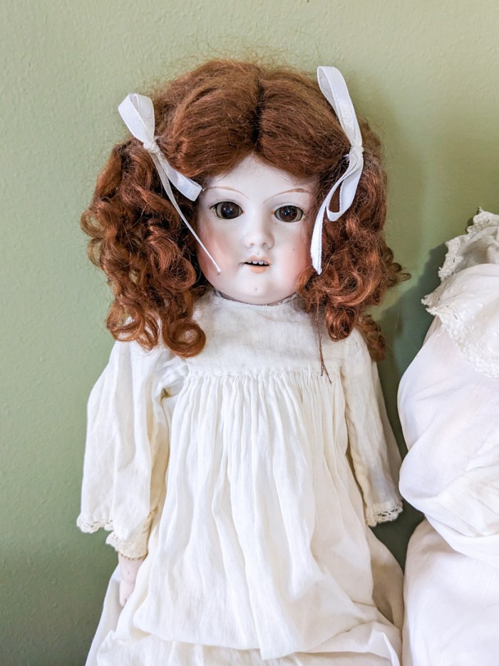 202. (2) Antique Dolls - Image 2