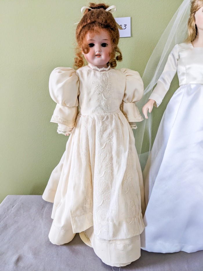 203. (2) Antique Dolls - Image 2