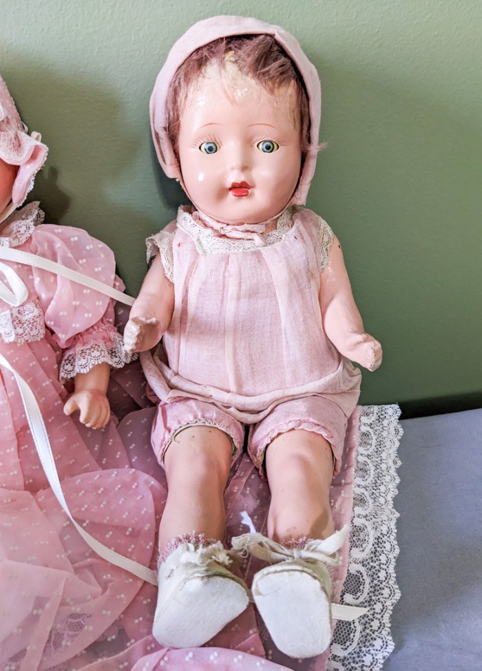 204. (2) Antique Dolls - Image 2