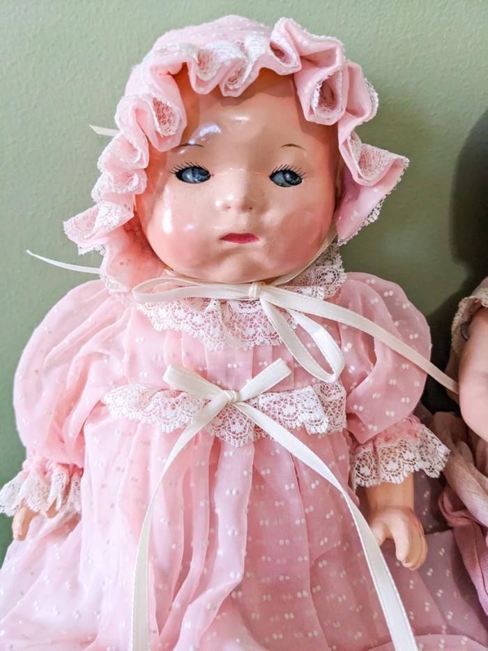 204. (2) Antique Dolls - Image 3