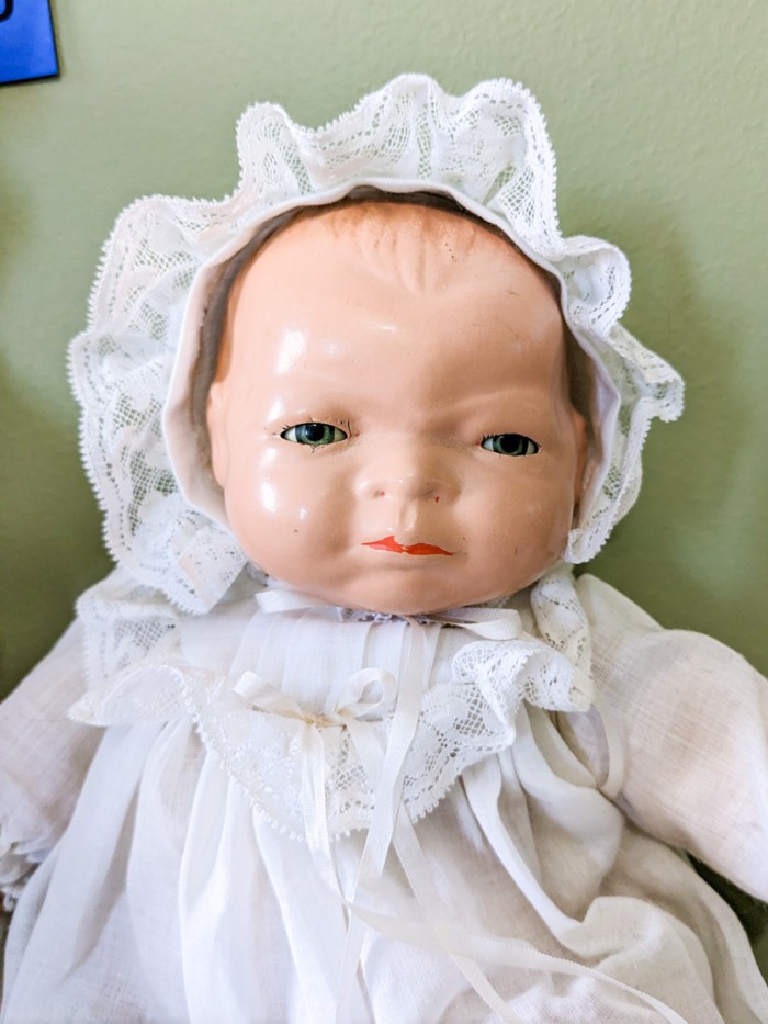 205. (2) Antique Dolls - Image 5