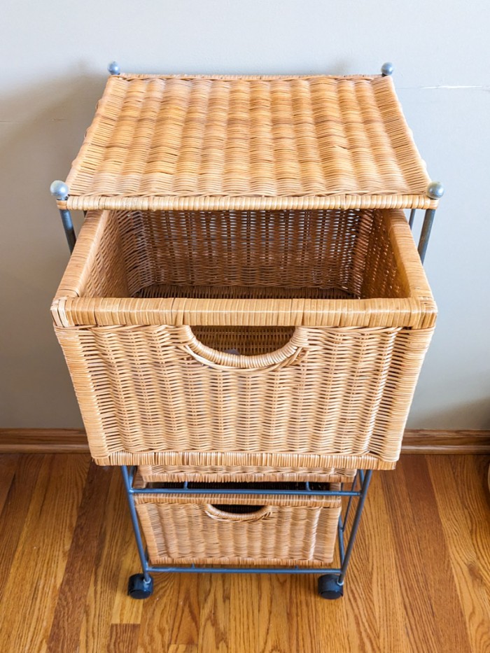 211. 3-Basket Storage Cart - Image 4