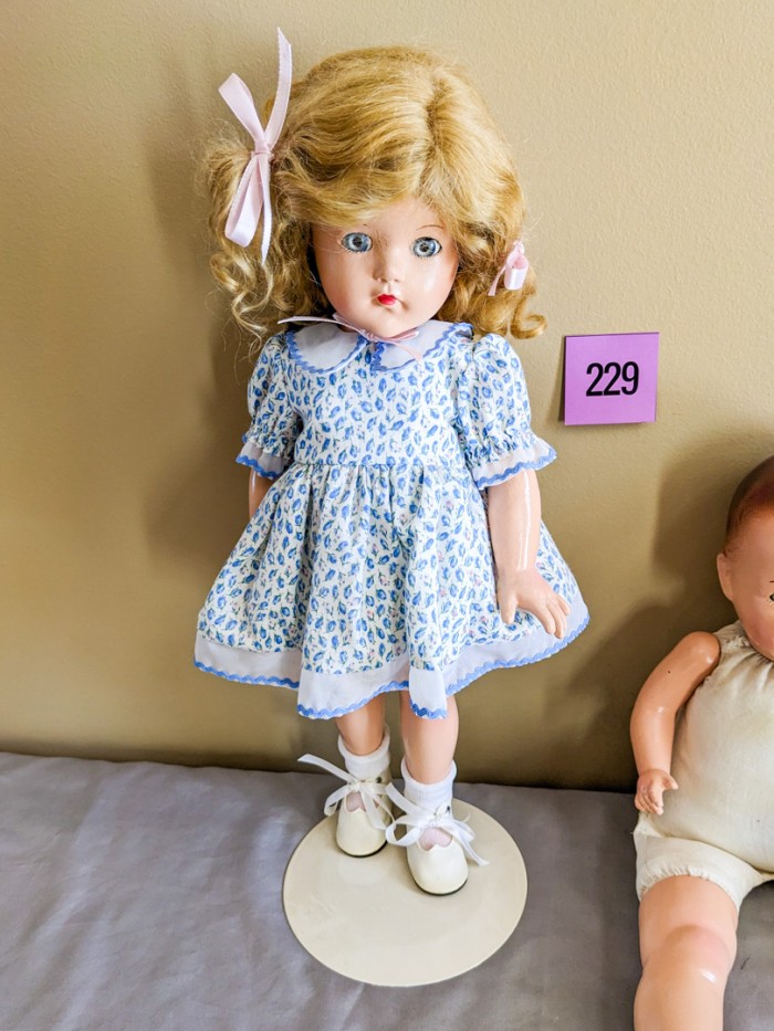 229. (2) Antique Dolls - Image 5