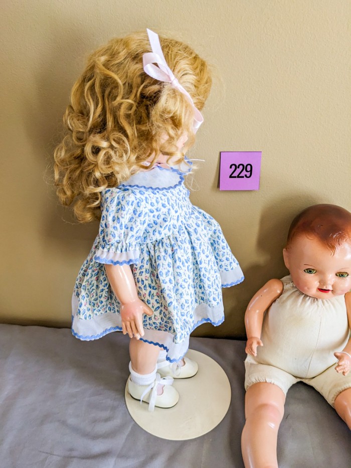 229. (2) Antique Dolls - Image 3