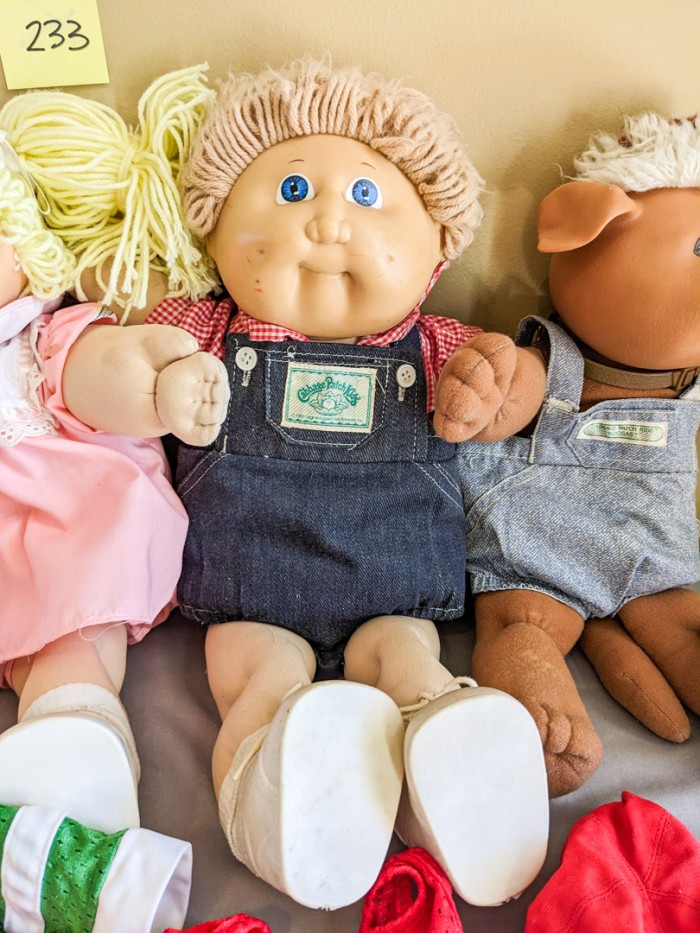 233. (5) Cabbage Patch Dolls, Animals + Accessories - Image 7