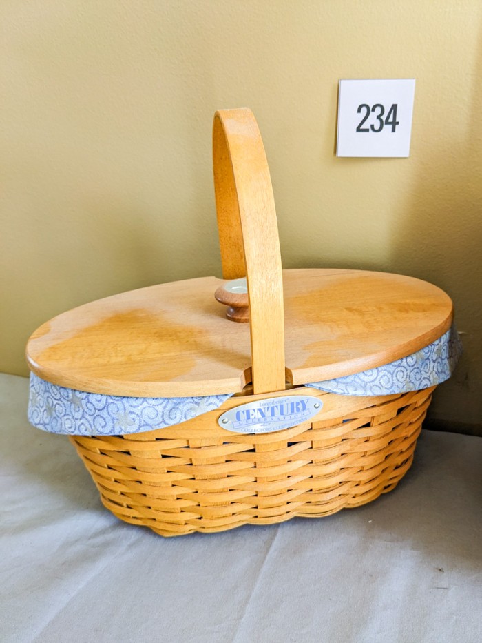 234. (2) Longaberger Baskets - Image 2