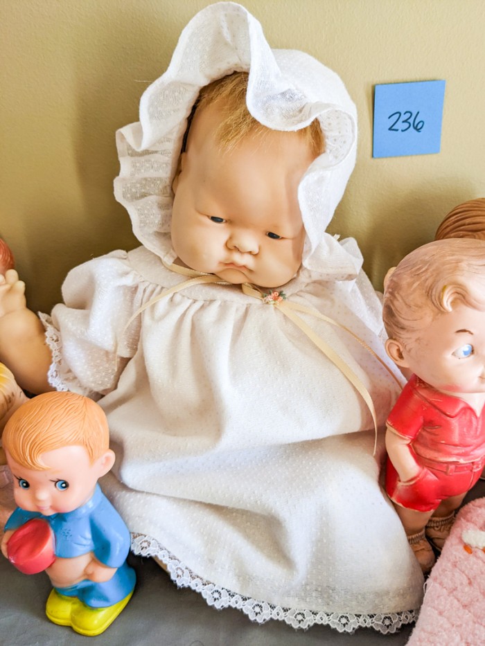 236. (9) Vintage Dolls - Image 5