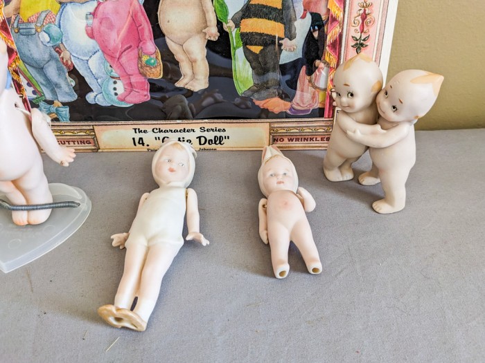 247. Porcelain Dolls + Paper Doll - Image 4