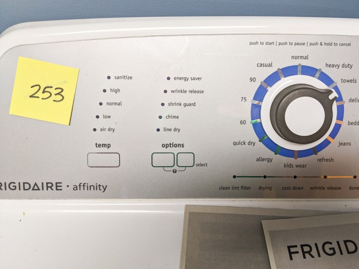 253. Frigidaire Dryer - Image 6