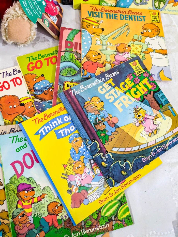 321. (30+) Berenstain Bears Books + (2) Teddy Bears - Image 6