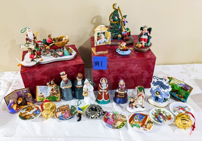 341. Hallmark Ornaments + Decor