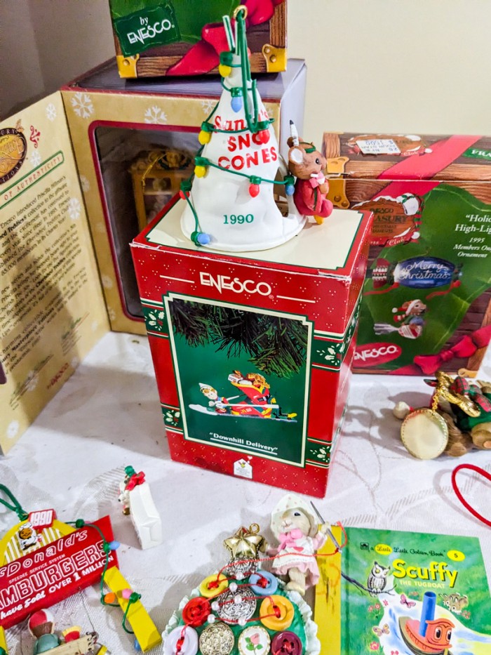 344. Hallmark + Enesco Holiday Ornaments + Decor - Image 5