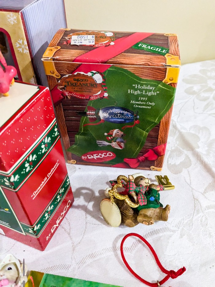 344. Hallmark + Enesco Holiday Ornaments + Decor - Image 4