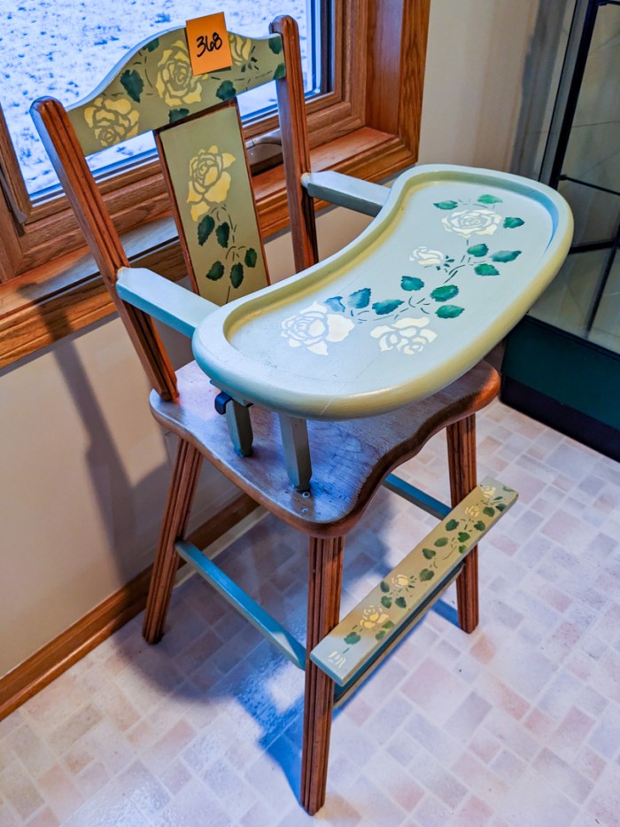 368. Painted High Chair - Image 3