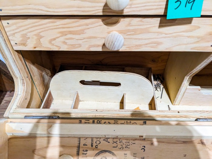 379. Work Bench, Stool + Tool Box - Image 7