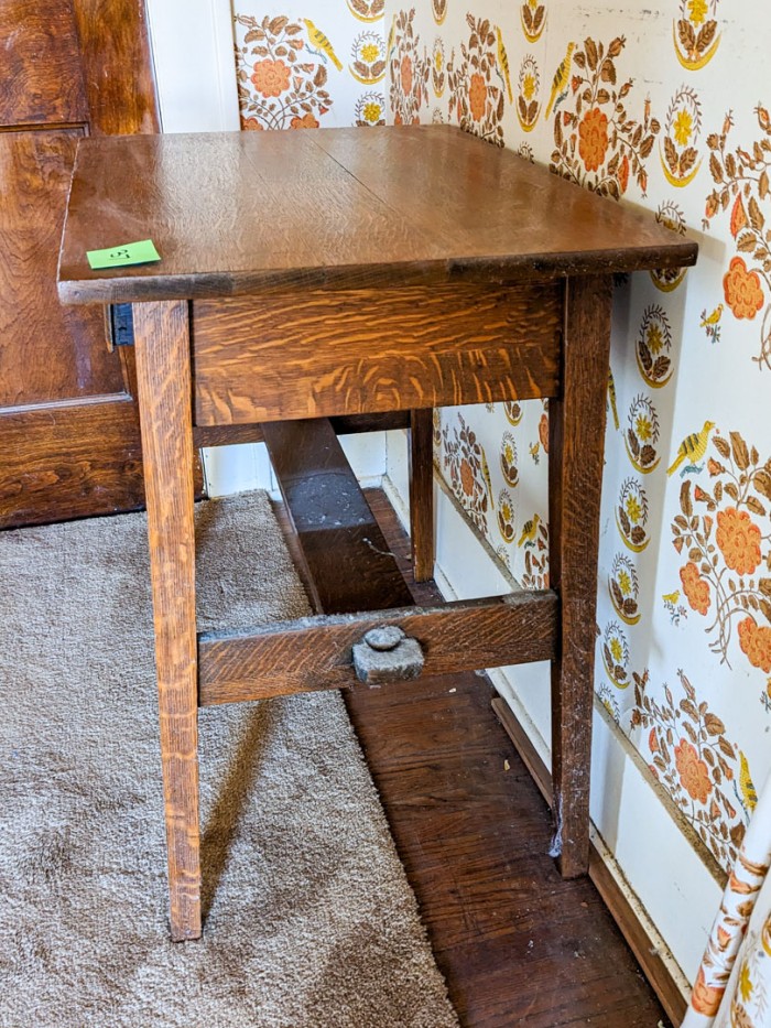 37. Antique Desk - Image 4