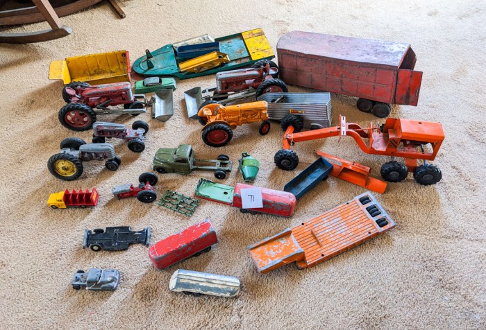 71. Vintage Toy Vehicles