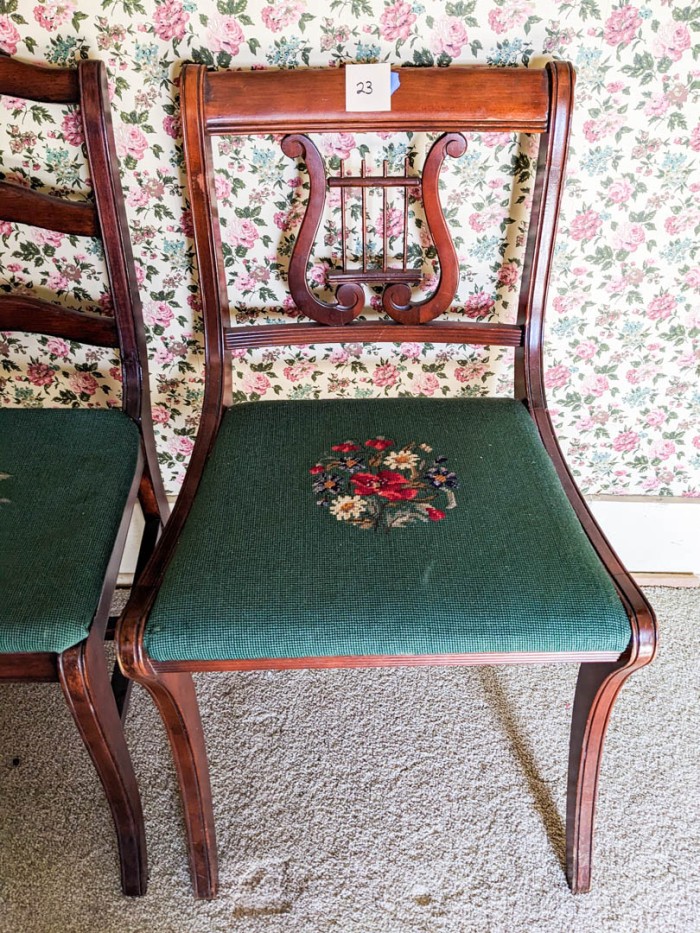 23. (2) Chairs - Image 2