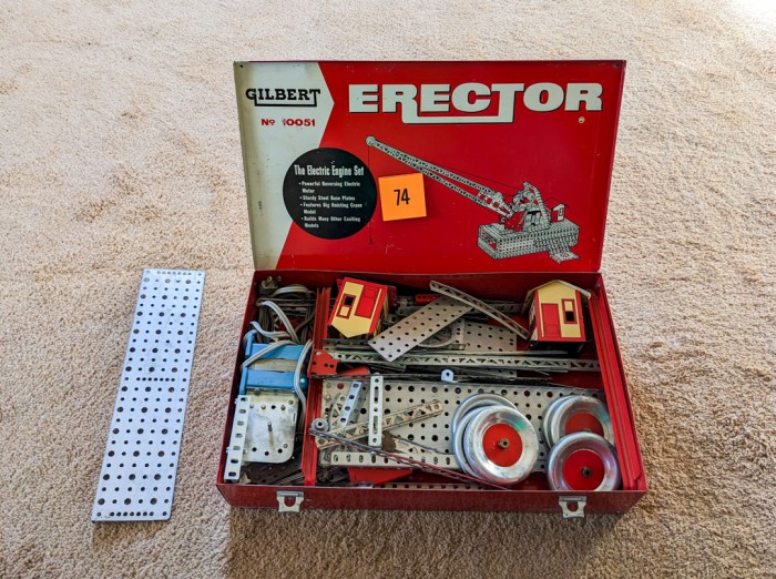 74. Vintage Erector Set