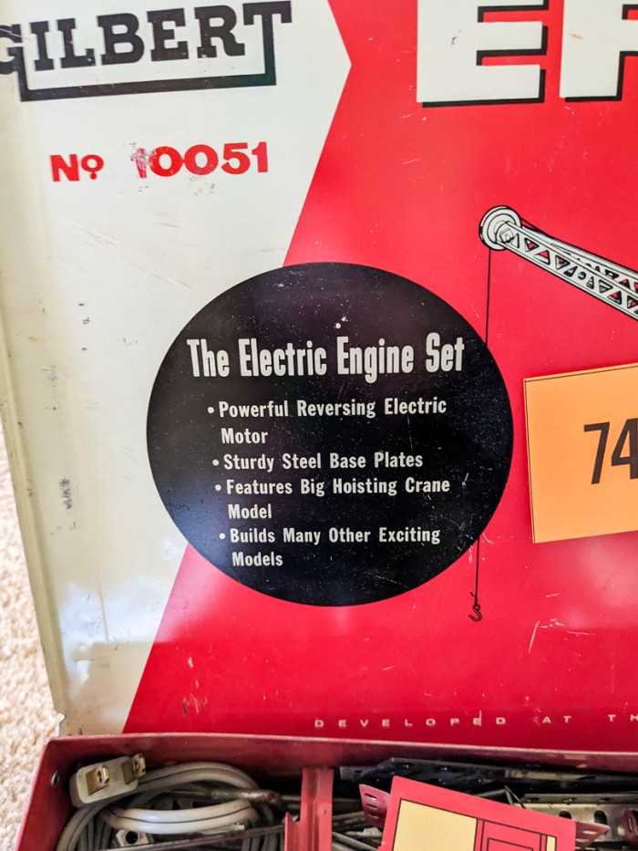 74. Vintage Erector Set - Image 2