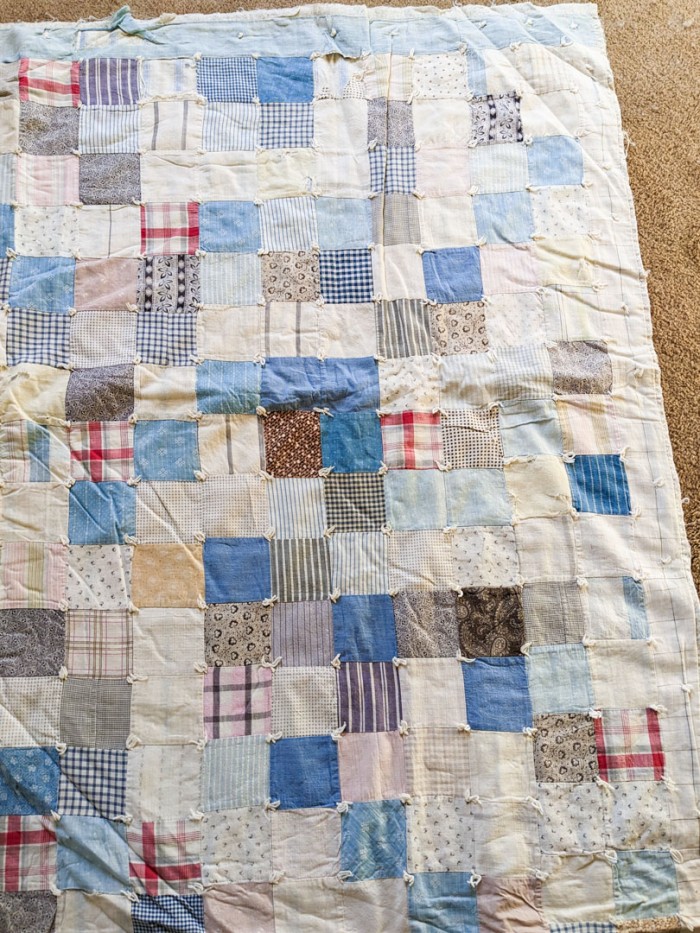 75. Vintage Cutter Quilt - Image 5