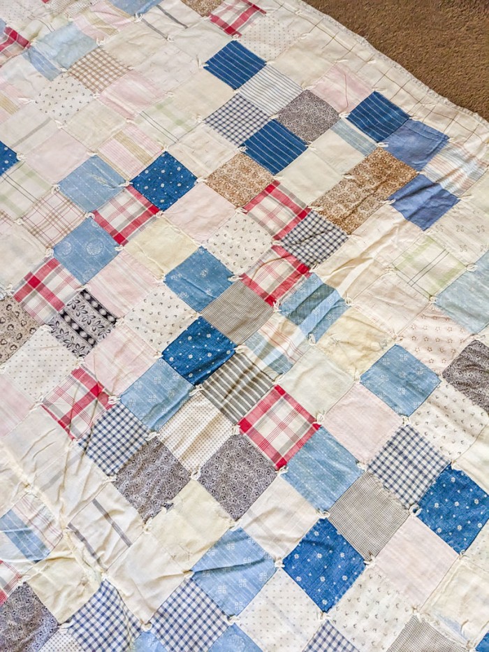 75. Vintage Cutter Quilt - Image 3