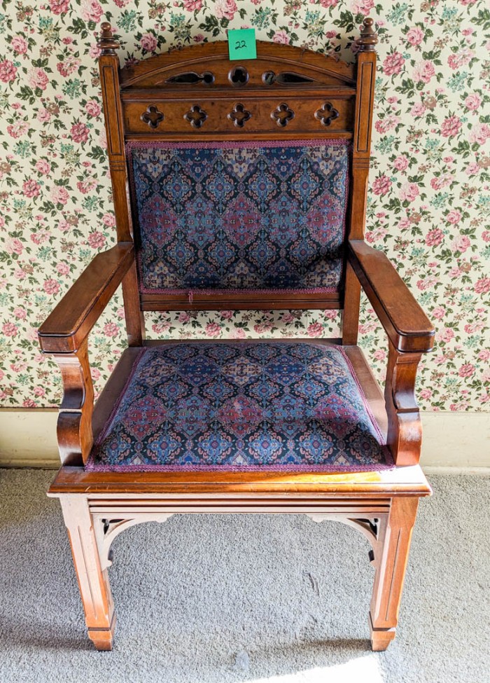 22. Antique Armchair