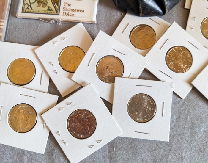 203. Coin Collection + (3) Empty Quarter Books - Image 8