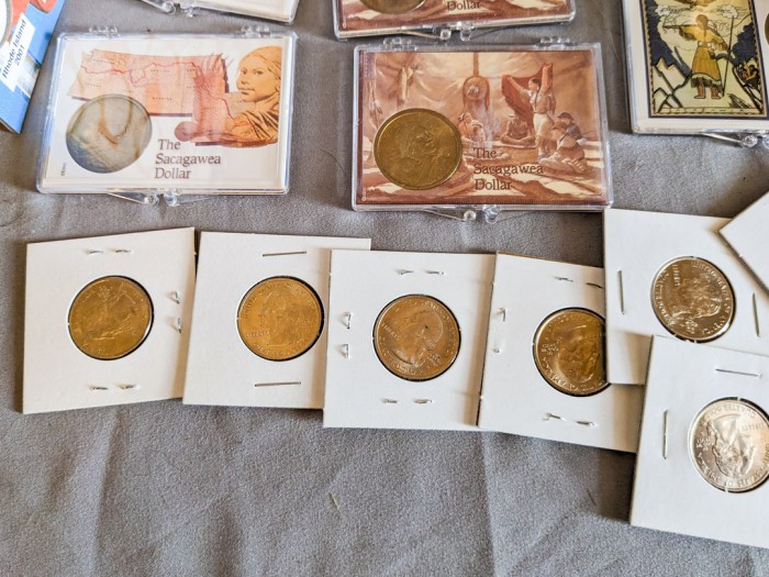 203. Coin Collection + (3) Empty Quarter Books - Image 7