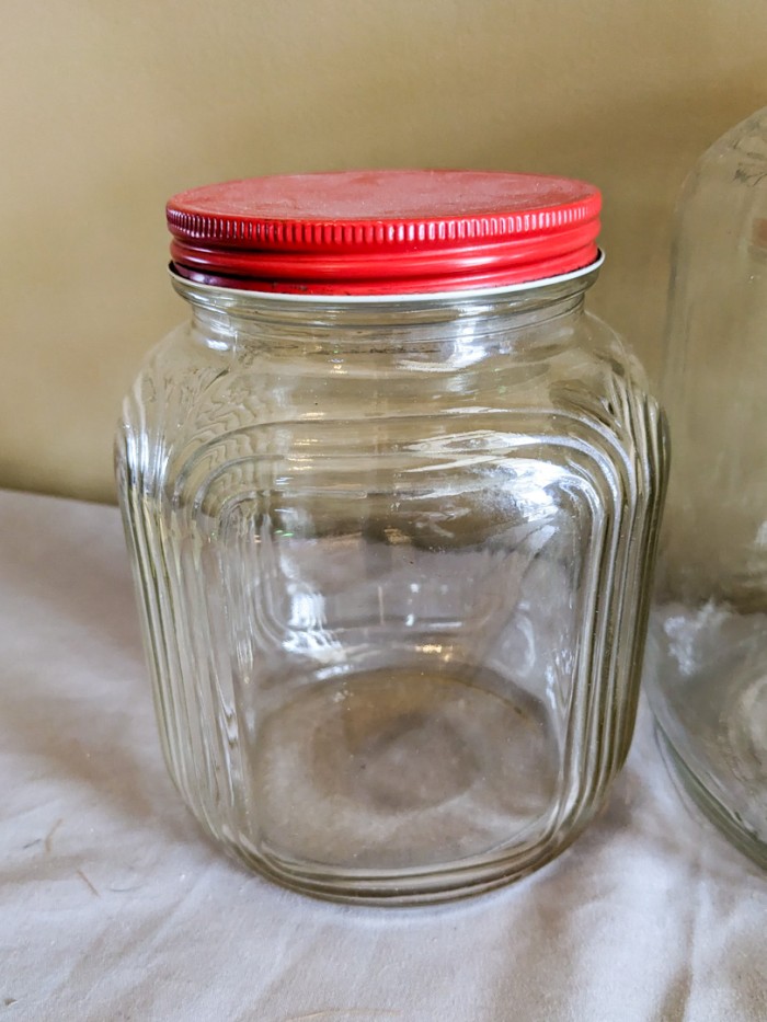 205. (3) Jars + Measuring Spoons - Image 4