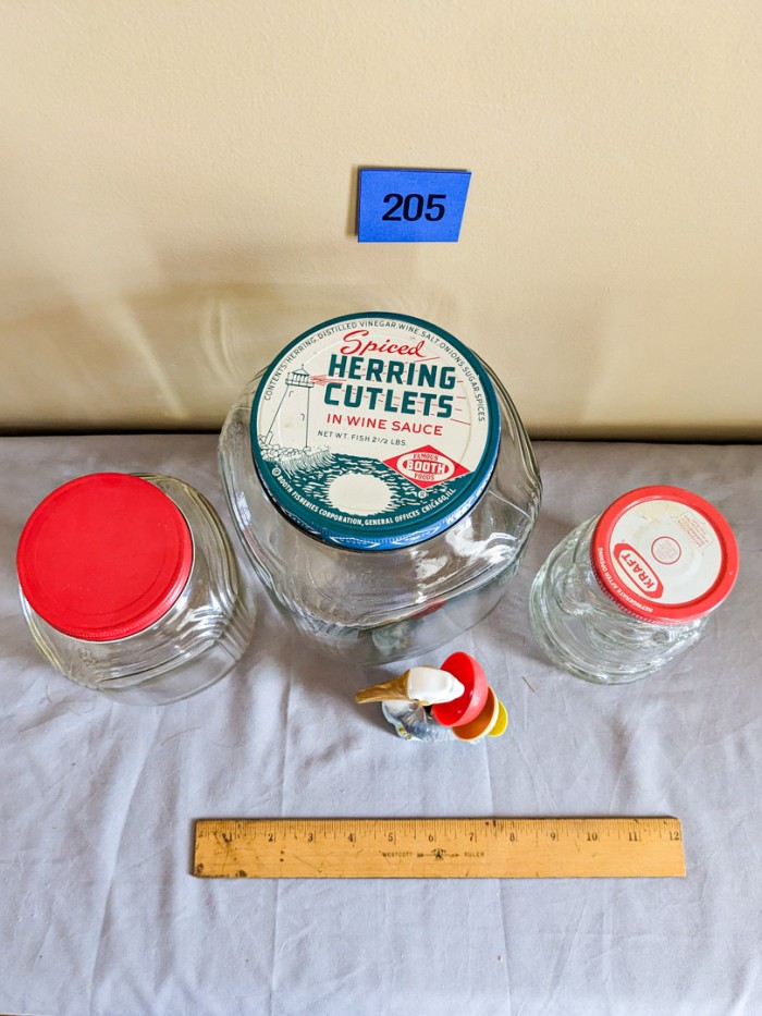 205. (3) Jars + Measuring Spoons - Image 7