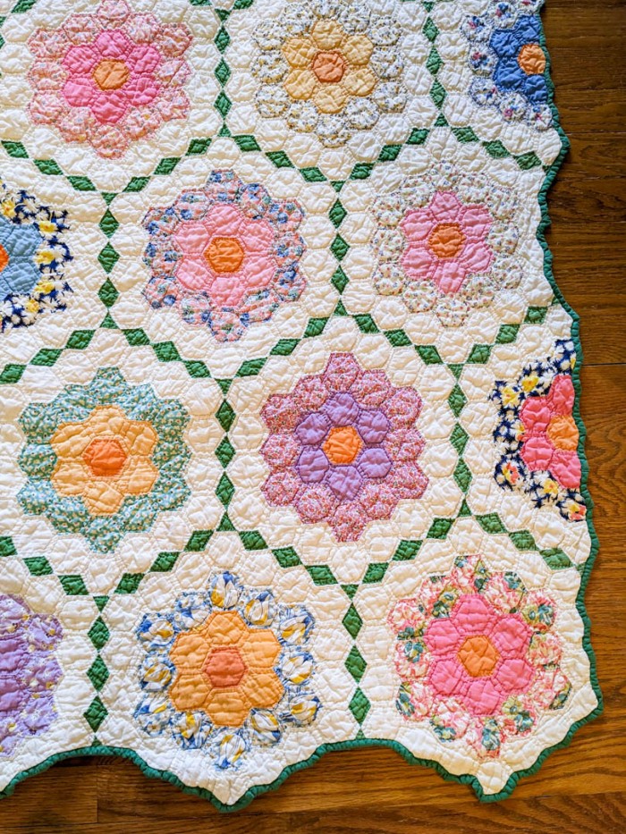 180. Vintage Quilt - Image 2