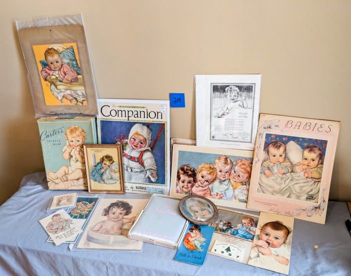 214. Vintage Baby Advertising