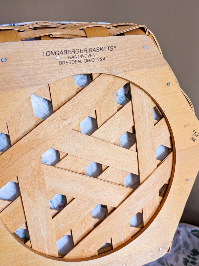 218. (3) Longaberger Baskets - Image 3